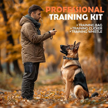 Load image into Gallery viewer, PATPET Dog Training Collar, 1.2 Mile Range 101 Training Levels Dog Shock Collar with Remote Control (15-150 lbs), Waterproof 100% Safe E Collar for Large Breed for Dogs Black with Vivid Orange