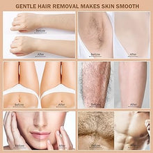 Load image into Gallery viewer, 600ML Single Wax Warmer Machine Wax Pot for Hair Removal, Professional Electric Wax Heater with Adjustable Temperature Set for Women Men with 20PCS Wooden Wax Sticks