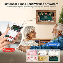 Load image into Gallery viewer, Uhale Digital Photo Frame 32GB Storage 10.1 Inch WiFi Electronic Picture Frame Desktop IPS Touch Screen HD Display SD Card Slot Auto-Rotate Slideshow Share Videos Photos Send Wishes Remotely