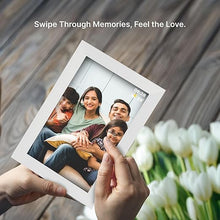 Load image into Gallery viewer, Avyona 10.1” Smart WiFi Digital Photo Frame | HD IPS Touchscreen | 32GB Storage | Frameo App for Instant Wireless Photo & Video Sharing | Auto-Rotate | Ideal Gift for Family & Friends – Frost White