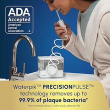 Load image into Gallery viewer, Waterpik ION Professional Water Flosser, Rechargeable and Portable for Teeth, Gums, Braces, 10 Settings, 7 Flossing Tips For Multiple Users And Needs, ADA Accepted, WF-12 White, Packaging May Vary