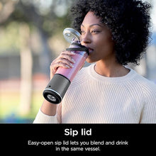 Load image into Gallery viewer, Ninja BC151BK Blast Portable Blender, Cordless, 18oz. Vessel, Personal Blender-for Shakes & Smoothies, BPA Free, Leakproof-Lid & Sip Spout, USB-C Rechargeable, Dishwasher Safe Parts, Black