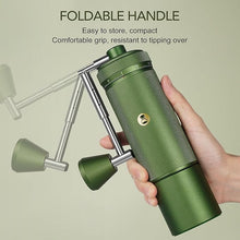 Load image into Gallery viewer, Timemore S3 Manual Coffee Grinder - External Adjustment with Stainless Steel Patented Burr | Hand Coffee Grinder Hign Presicion | Premium Timemore Grinder Chestnut S3, Green