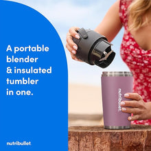 Load image into Gallery viewer, nutribullet Flip Portable Blender with Insulated Cup, Lavender, NBPB50350LAV
