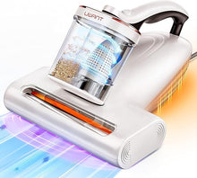 Load image into Gallery viewer, uwant Mattress Vacuum Bed Vacuum Cleaner with UV-C and High Heating,Dust Sensor,13kpa Powerful Suction,Handheld Vacuum for Couch, Pillow, Carpet, Pet Hair(M100,Corded)