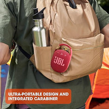 Load image into Gallery viewer, JBL Clip 4 - Portable Mini Bluetooth Speaker, big audio and punchy bass, integrated carabiner, IP67 waterproof and dustproof, 10 hours of playtime, speaker for home, outdoor and travel (White)