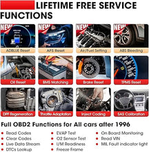 Load image into Gallery viewer, LAUNCH CRP129X V2.0 Elite OBD2 Scanner, 2024 Lifetime Free Online Update Scan Tool, 12 Reset, InjectorCoding, ABS/SRS/TCM/Engine System Diagnostic Scanner, Auto Vin,Car Scanner Diagnostic for all cars