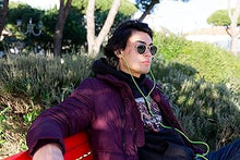 Load image into Gallery viewer, LUDOS Ultra Wired Earbuds in-Ear Headphones, 5 Years Warranty, Earphones with Microphone, Noise Isolating Ear Buds, Memory Foam for iPhone, Samsung, School Students, Kids, Women, Small Ears - Green