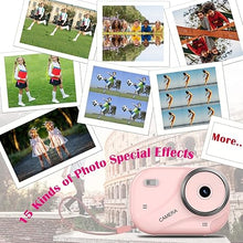Load image into Gallery viewer, Digital Camera for Teens, 48MP Autofocus Point and Shoot Anti-Shake Camera with 16X Zoom, 4K UHD Video Camera, 32GB Card, Portable Compact Vlogging Camera for Teens Girls Boys - Pink
