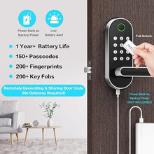 Load image into Gallery viewer, Keyless Entry Smart Door Lock: Digital Electronic Lock with Code, Electric Door Knob, Door Handle Lock, Perfect for Exterior/Interior/Entry/Bedroom Doors