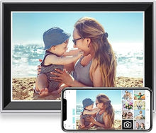 Load image into Gallery viewer, Atatat 10.1 Inch WiFi Digital Photo Frame, Electronic Smart Picture Frame with IPS Touch Screen, Internal 32GB Storage & Multi-User Binding, Easy Set Up and Instantly Photo Upload via APP or EMAIL