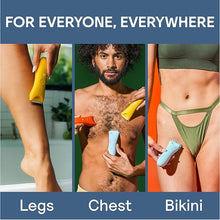 Load image into Gallery viewer, MERIDIAN Trimmer Plus Body Hair Manscaping Trimmer, Adjustable Guard, USB C Charging, Flash Light, Travel Lock, Charging Dock, Bikini Trimmer, Mens Body Hair Trimmer - Solar