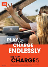 Load image into Gallery viewer, JBL CHARGE 5 - Portable Waterproof (IP67) Bluetooth Speaker with Powerbank USB Charge out, 20 hours playtime, JBL Partyboost (Teal)