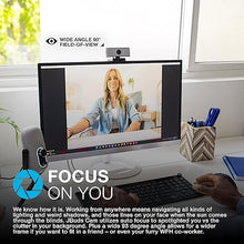 Load image into Gallery viewer, JLab JBuds Cam USB HD Webcam, Black with Optional White Faceplate, 1080P/30 FPS, 2.1 Megapixels, Auto-Focus, Dual Omni-Directional Microphones, Compatible with PC, Mac and Chromebook