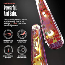 Load image into Gallery viewer, Bekind Apex 2-in-1 Hair Straightener Flat Iron | 1“ 450°F Straightener and Curler for All Hairstyles | UltraSmooth Tech | 15s Fast Heating & Temp Memory | Gift Set for Girls Women (Coral)