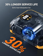 Load image into Gallery viewer, AstroAI Tire Inflator Air Compressor 12V DC Portable Air Compressor Car Accessories Auto Tire Pump 100PSI with LED Light Digital Air Pump for Car Tires Bicycles Other Inflatables