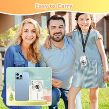 Load image into Gallery viewer, Digital Camera, 2024 Upgraded Camera for Kids with 32GB Card, 16X Zoom,1080P Point and Shoot Digital Camera with Anti-Shake, Timestamp, Flashlight, Portable Travel Camera for Teens Girls,Boys, White