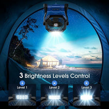 Load image into Gallery viewer, Portable Fan Rechargeable, Cordless Battery Powered Fan with LED Lantern, 20000mAh Table Fan, USB C Battery Operated Fans for Travel Bedroom Home Camping Tent Office Beach Desk Picnic Barbecue Fishing