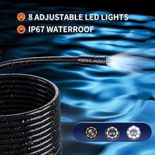 Load image into Gallery viewer, Daxiongmao Borescope, Endoscope Camera with Light, IP67 Waterproof Endoscope, 1080P HD Inspection Camera, Borescope Camera with Light, Snake Camera, 16.5ft Endoscope Camera, Gadgets for Men (4.3”)