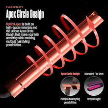 Load image into Gallery viewer, Bekind Apex 2-in-1 Hair Straightener Flat Iron | 1“ 450°F Straightener and Curler for All Hairstyles | UltraSmooth Tech | 15s Fast Heating & Temp Memory | Gift Set for Girls Women (Coral)