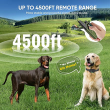 Load image into Gallery viewer, Dog Shock Collar 2 Dogs (5-120Lbs) - 4500FT Dog Training Collar with 3 Training Modes, Security Lock,Reflective Nylon Colar?IP67 Waterproof?Rechargeable Remote e-Collar for All Breeds, Sizes