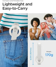 Load image into Gallery viewer, Spigen MagSafe Selfie Stick Tripod Stand (MagFit) with Bluetooth Remote Control Shutter 24" Extendable Compatible with MagSafe iPhone 16 15 14 13 12 Pro Max Mini & Android Phones - Dune Beige