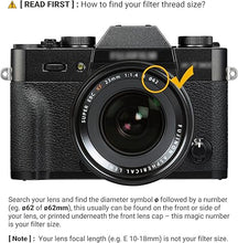 Load image into Gallery viewer, PROfezzion 62mm Variable ND Filter ND2-ND2000 Variable Neutral Density Fader for Fujifilm XF 23mm f1.4 R/Sony E 10-18mm f4 OSS/Nikon Nikkor Z 35mm f1.8 S Lens & Other 62mm Camera Lenses