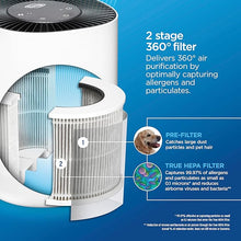 Load image into Gallery viewer, Clorox Air Purifiers for Home, True HEPA Filter, Small Rooms Up to 200 Sq Ft, Removes 99.9% of Mold, Viruses, Wildfire Smoke, Allergens, Pet Allergies, Dust, AUTO Mode, Whisper Quiet