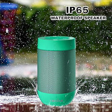 Load image into Gallery viewer, comiso Bluetooth Speaker with IP65 Waterproof,5.3 Bluetooth,TWS Pairing,Support TF Card,Portable Wireless Speaker for iPhone Samsung and More-Green