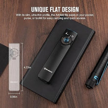 Load image into Gallery viewer, OLIGHT Arkfeld Flat Flashlight 1000 Lumens Dual Light Source EDC Lights with Green Beam and White LED Combo, Powered by Rechargeable Built-in Battery for Outdoors, Emergency, Work(Black Neutral White)