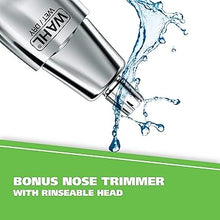 Load image into Gallery viewer, Wahl Groomsman Rechargeable Beard Trimmer kit for Mustaches, Nose Hair, and Light Detailing and Grooming with Bonus Wet/Dry Battery Nose Trimmer – Model 5622v