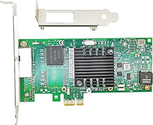 Load image into Gallery viewer, Gigabit Dual Ethernet Server PCIe2.0 x1,1Gb Network Card(NIC) with 2X RJ45 Ports Compatible with Intel LAN Adapter I350T2V2BLK Support Windows 10/Windows Server 2016/Linux/VMware
