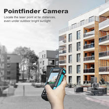 Load image into Gallery viewer, Laser Measure, MiLESEEY 330Ft Laser Distance Meter, Rechargeable Multifunctional Laser Measurement Tool with Pointfinder Camera,P2P Technology, Perfect for Outdoor Long-Range Measuring (App Version)