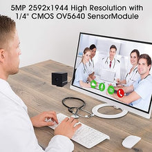 Load image into Gallery viewer, SVPRO 60 Degree Autofocus USB Camera with Aluminum Case, High Definition USB Camera Module 5MP 2592x1944 CMOS OV5640 Sensor CCTV Surveillance Video Camera