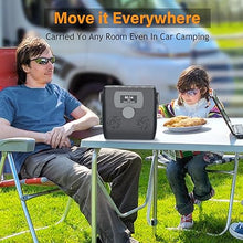 Load image into Gallery viewer, MONODEAL CD Player Portable,Bluetooth Boombox CD Player with Speakers,Portable FM Radio for Camping& Travel(Favourite Memory,LED,WATERPROOF,Clock,Alarm Timer,USB,Headphone Jack,BatteryPower Supply,6W)