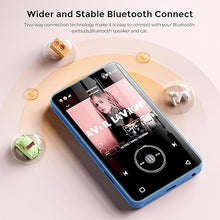Load image into Gallery viewer, MP3 Player with Bluetooth and WiFi, innioasis 160GB Music Player with Spotify,Pandora,Amazon Music,4" Touch Screen Android MP4 MP3 Player for Kids with Libby,Audible,Audiobooks(White-Blue)