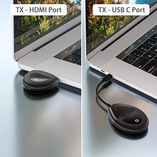 Load image into Gallery viewer, AIMIBO HDMI Wireless Transmitter with USB C & HDMI Dual Transmit Ports, 2.4/5Ghz Streaming Smooth Video/Audio for Laptop, Cable Box, Phone, Netflix to TV, 165FT