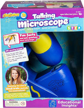 Load image into Gallery viewer, Educational Insights GeoSafari Jr. Talking Microscope Featuring Bindi Irwin: Microscope for Kids, STEM & Science Toy, Interactive Learning, Ages 3+