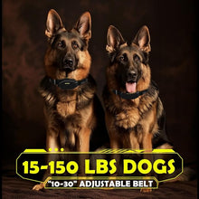 Load image into Gallery viewer, PATPET Dog Training Collar, 1.2 Mile Range 101 Training Levels Dog Shock Collar with Remote Control (15-150 lbs), Waterproof 100% Safe E Collar for Large Breed for 2 Dogs Black with Bright Green