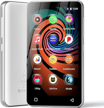 Load image into Gallery viewer, Innioasis MP3 Player with Bluetooth and WiFi, 160GB MP3 Player with Spotify for Kids, 4" Touch Screen Android MP3 MP4 Player with Pandora,Amazon Music,Audible,Libby,Audiobooks(White)