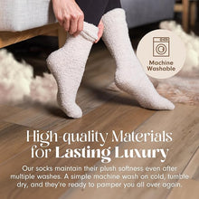 Load image into Gallery viewer, Unboxme Gifts Warm & Cozy Ultra-Luxe Cloud Sock, Gift for Women & Men - Super Soft Luxurious Fabric Sleep Socks