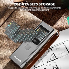 Load image into Gallery viewer, ATuMan 3-in-1 Laser Distance Meter with Visual Aligning Beam, Pythagorean/Area/Volume/Angle Measure, 19 Measurement Modes and Automatic Calculation, Color Display, 131 Feet (iF Design Award 2024)