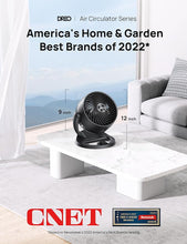 Load image into Gallery viewer, Dreo Fan for Bedroom, 12 Inches, 70ft Powerful Airflow, 28db Quiet Table Air Circulator Fans for Whole Room, 120° Adjustable Tilt, 3 Speeds, Desktop Fan for Home, Office, Kitchen