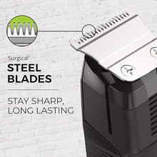 Load image into Gallery viewer, Remington All-in-One Grooming Kit, Lithium Powered, 8 Piece Set with Trimmer, Men's Shaver, Clippers, Beard and Stubble Combs, Black