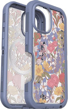 Load image into Gallery viewer, OtterBox iPhone 16 Defender Series XT Clear Case - Floral Purple