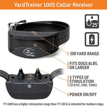 Load image into Gallery viewer, SportDOG Brand YardTrainer 100 Remote Trainer for Dogs Shock Collar with Remote, Waterproof, Submersible Up to 25 Ft, DryTek Technology, Trainer with Shock, Vibrate, and Tone