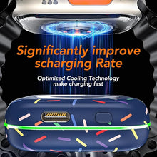 Load image into Gallery viewer, Portable Charger for Apple Watch 10,Wireless Magnetic Mini iWatch Charger 1200mAh Power Bank Travel Keychain Accessories Smart Watch Charger for Apple Watch 10/9/8/7/6/SE/5/4/3/2/1/UItra/UItra 2