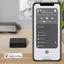 Load image into Gallery viewer, WiiM Pro AirPlay 2 Receiver, Google Cast Audio, WiFi Multiroom Streamer, Compatible with Alexa, Siri and Google Assistant, Stream Hi-Res Audio from Spotify, Amazon Music, Tidal and More