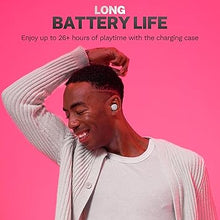 Load image into Gallery viewer, JLab Go Air Pop True Wireless Bluetooth Earbuds & Charging Case - White, Dual Connect, IPX4 Sweat Resistance, Bluetooth 5 Connection, 3 EQ Sound Settings Signature, Balanced, Bass Boost