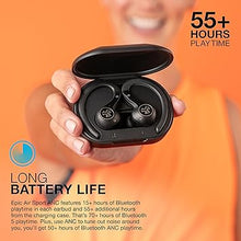 Load image into Gallery viewer, JLab Epic Air Sport ANC Gen 2 True Wireless Bluetooth Earbuds, Headphones for Working Out, IP66 Sweatproof, 15-Hour Battery Life +55-Hour Charging Case, Music Controls, 3 EQ Sound Settings